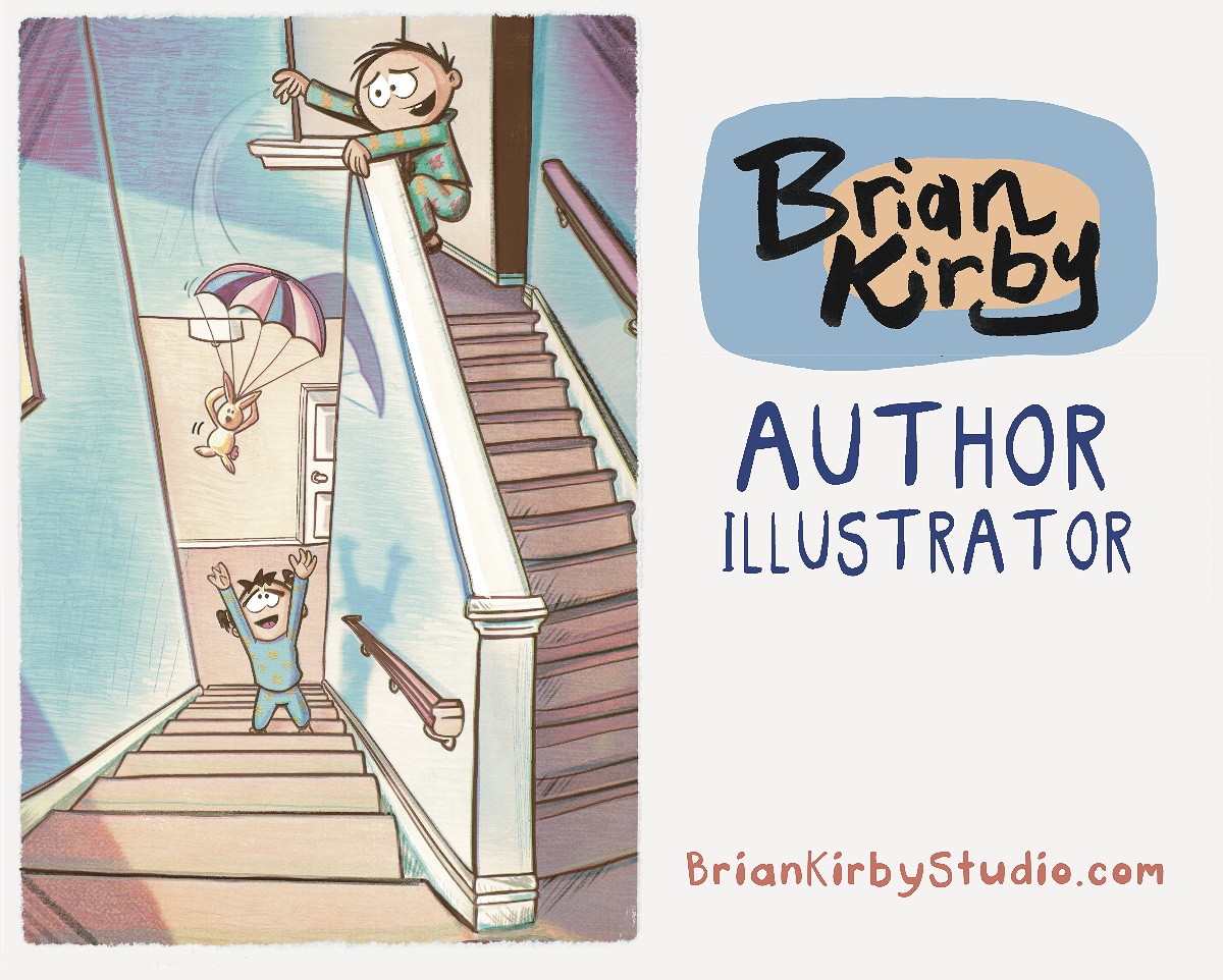 Brian Kirby #kidlitartpostcard