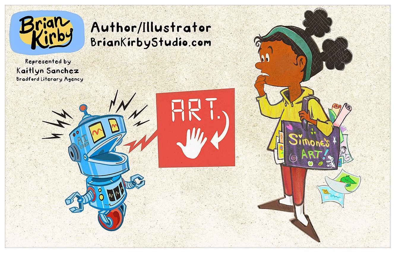 #kidlitartpostcard July 2026